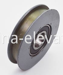 Hitachi Elevator Door Hanger Roller Flat Groove without Shaft 65*13*6202 